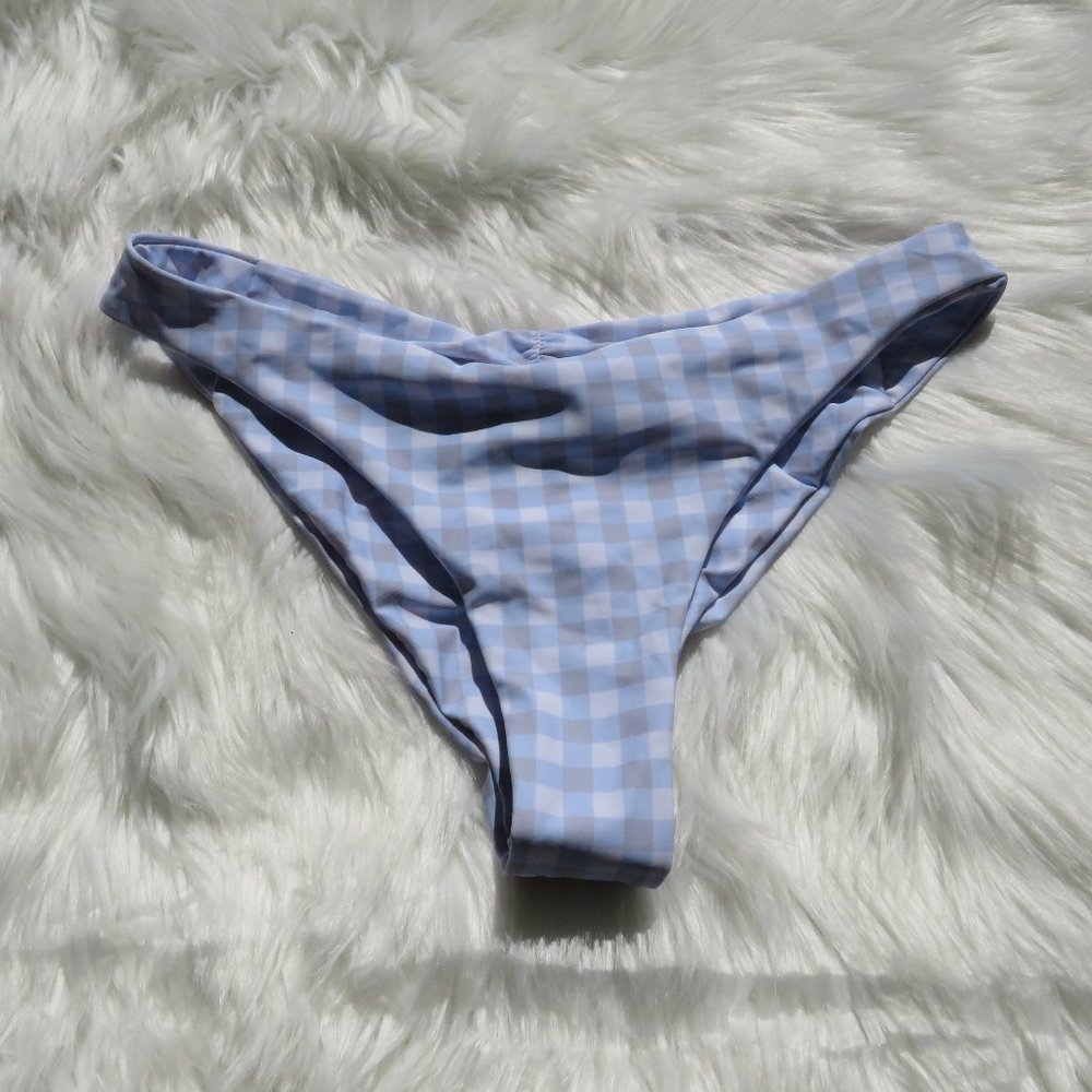 NWOT - Women's Plaid Bikini Bottoms
